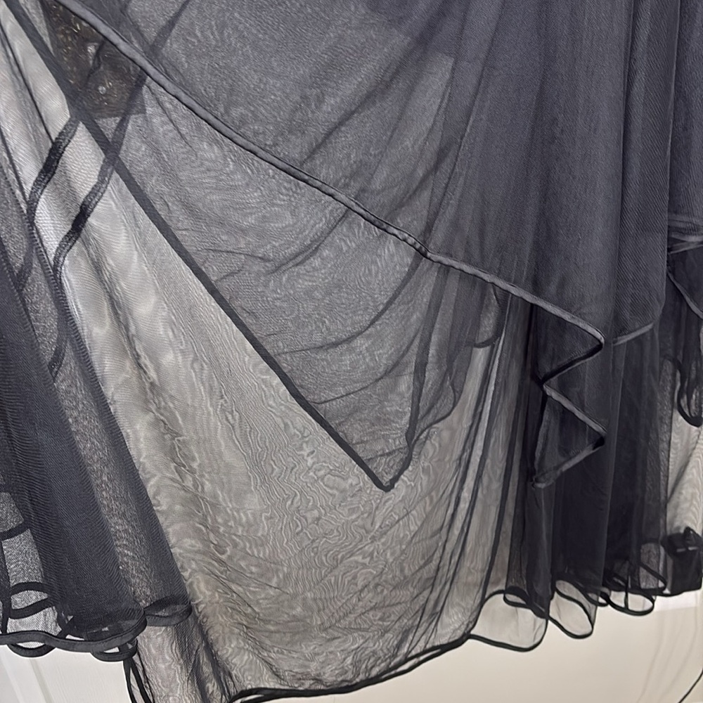 Free People Keep Me Tutu Maxi in Shell Sheer Tulle Skirt - Picture 8 of 15